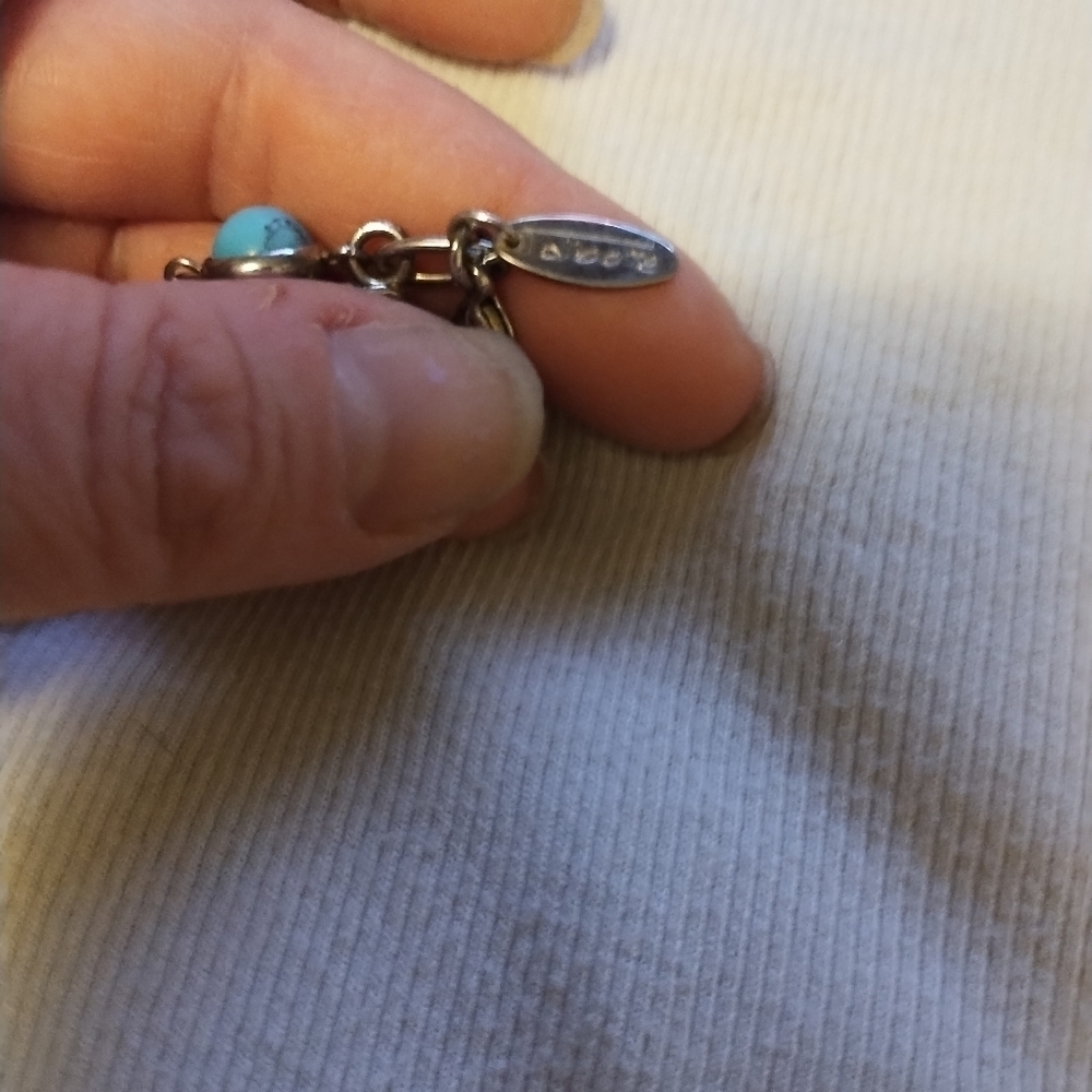 Set Of 3 Station Style Necklaces And A Bracelet - Picture 8 of 10